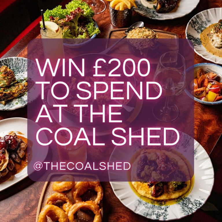 win £200 to spend at the coal shed