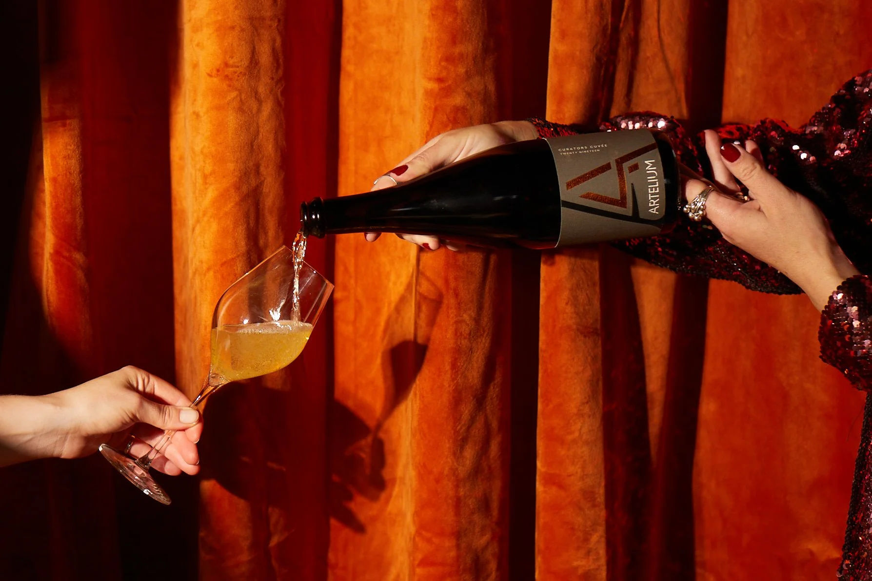 Wine tasting at Artelium. Brighton Food and Drink Events