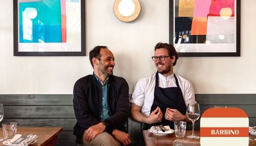 David and Jamie from Cin Cin, now at The Windmill pub with Barbino