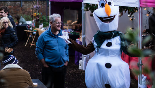 Olaf at Wagner Hall - Brighton Winter Markets
