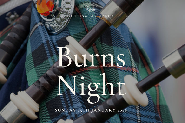 Event poster for Burns Night