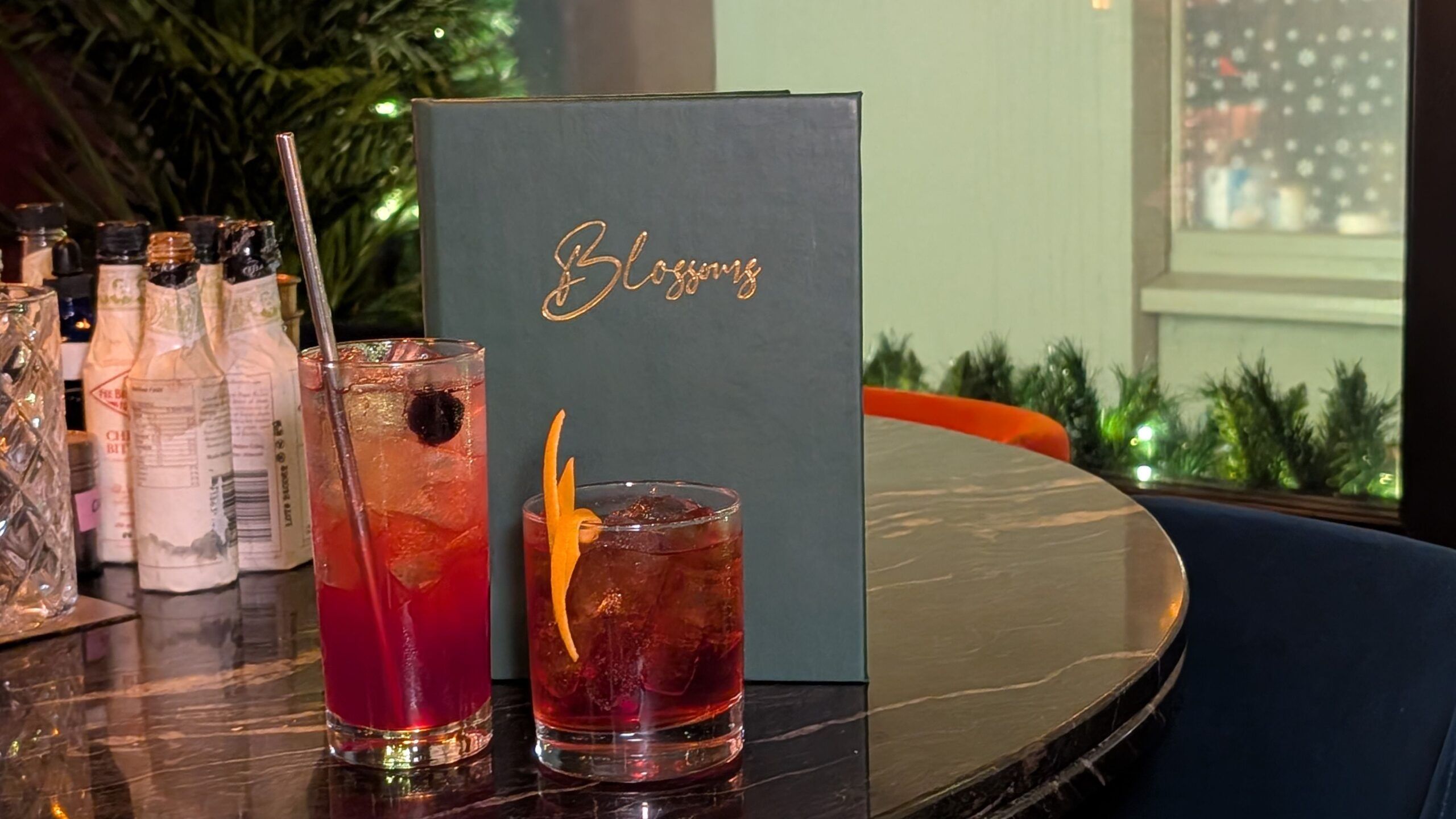 The Nightfall Negroni and Cherry Origami