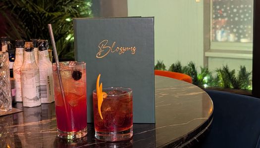 The Nightfall Negroni and Cherry Origami