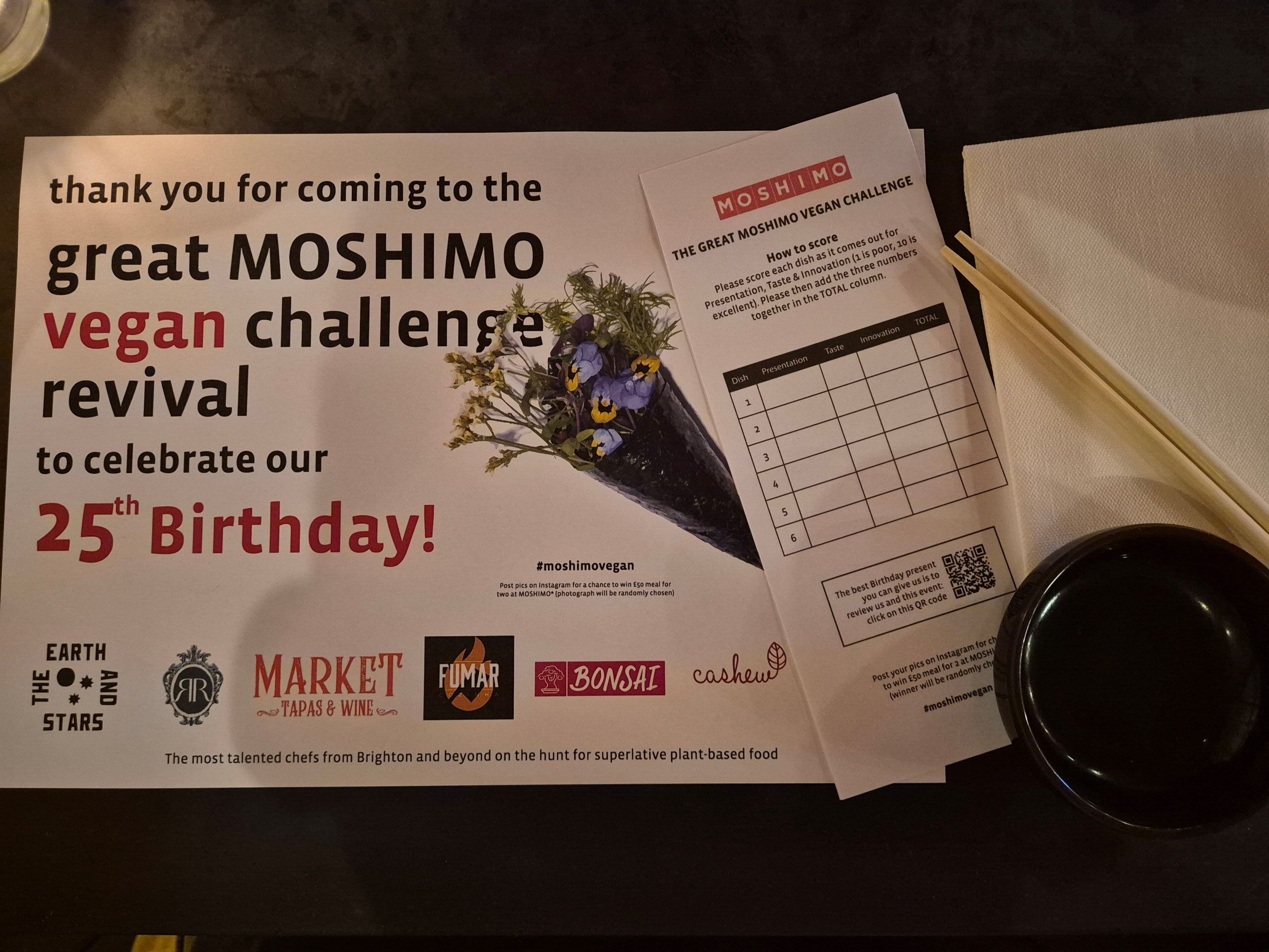 Moshimo Vegan Challenge