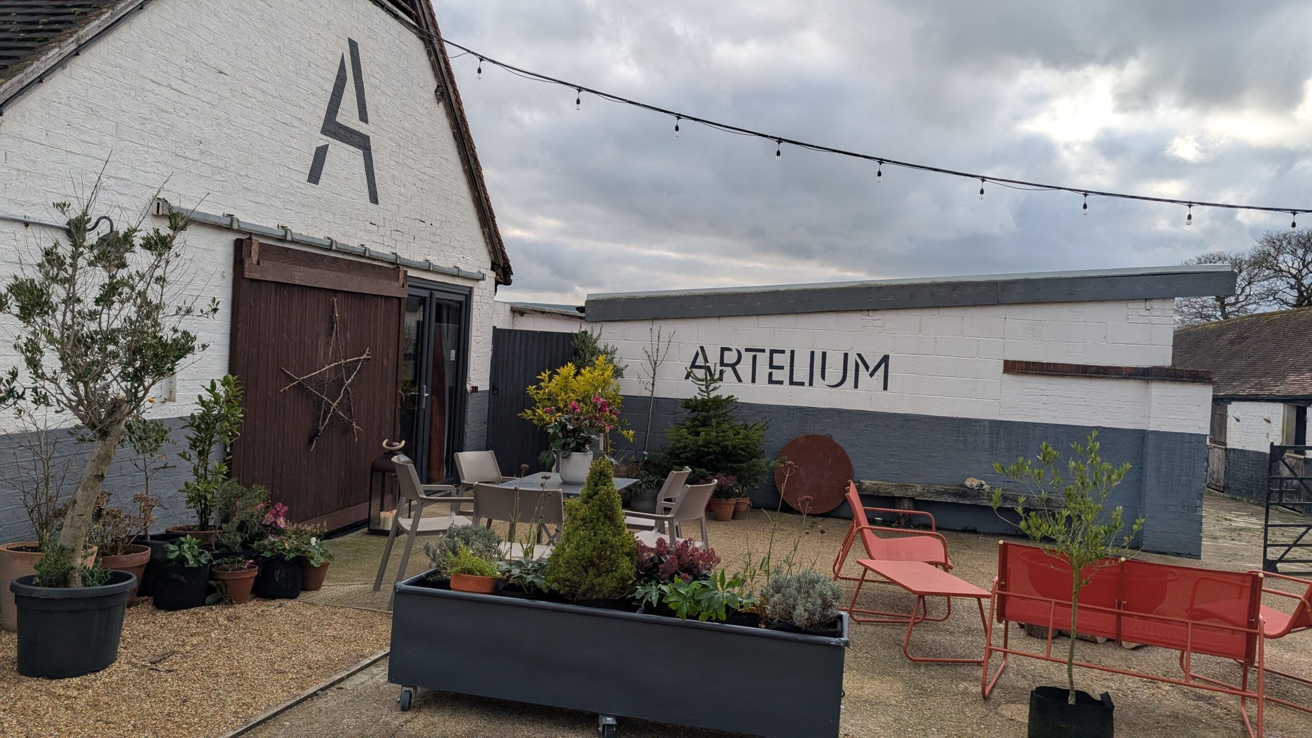 exterior shot of the Artelium Wine Estate