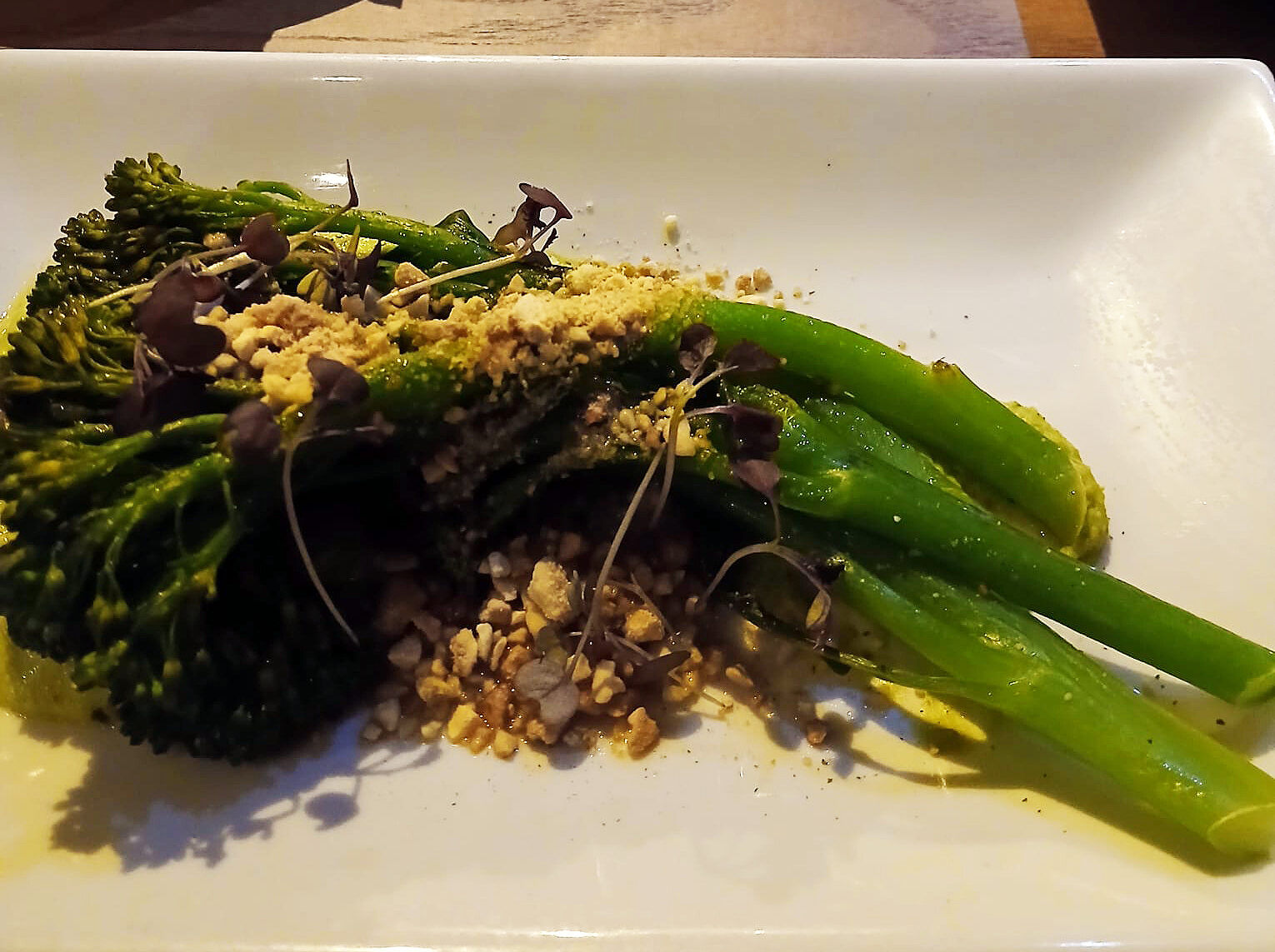 broccoli on the table