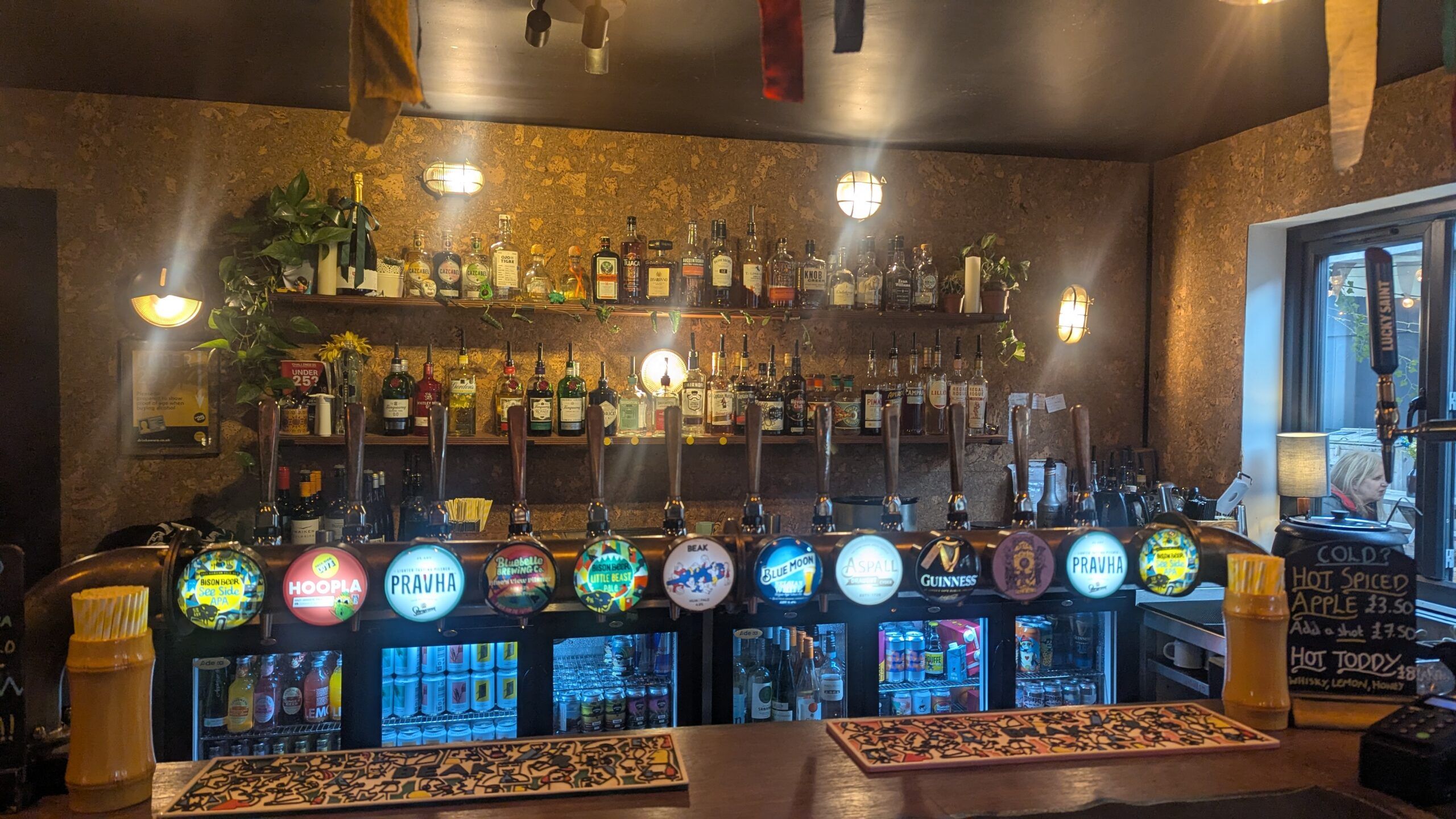 bar area at the sea lanes