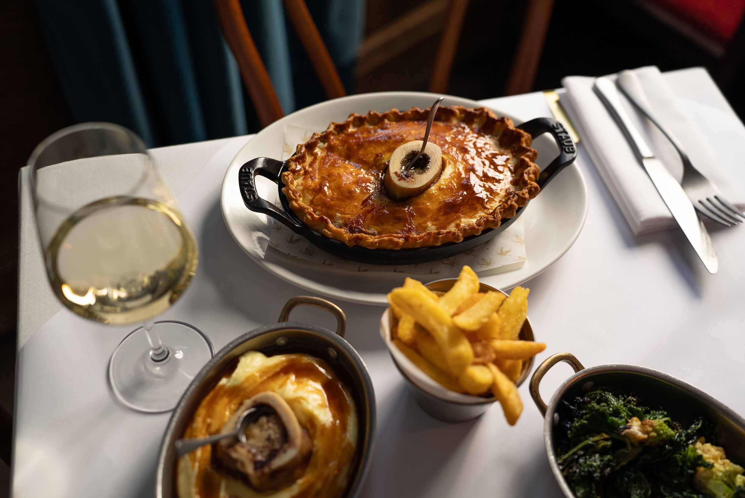 The signature sharing pie at The Crazy Goose in Brighton. Brighton pub by The Black Rock group