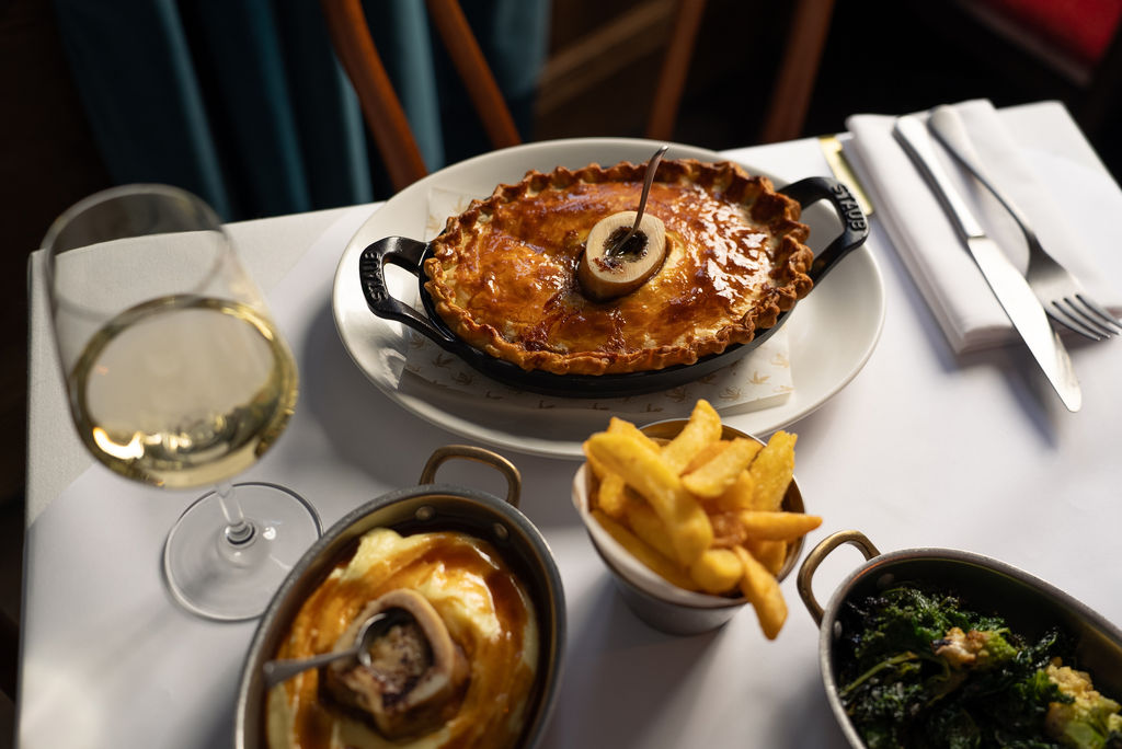 The signature sharing pie at The Crazy Goose in Brighton. Brighton pub by The Black Rock group