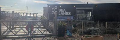 exterior shot of the sea lanes