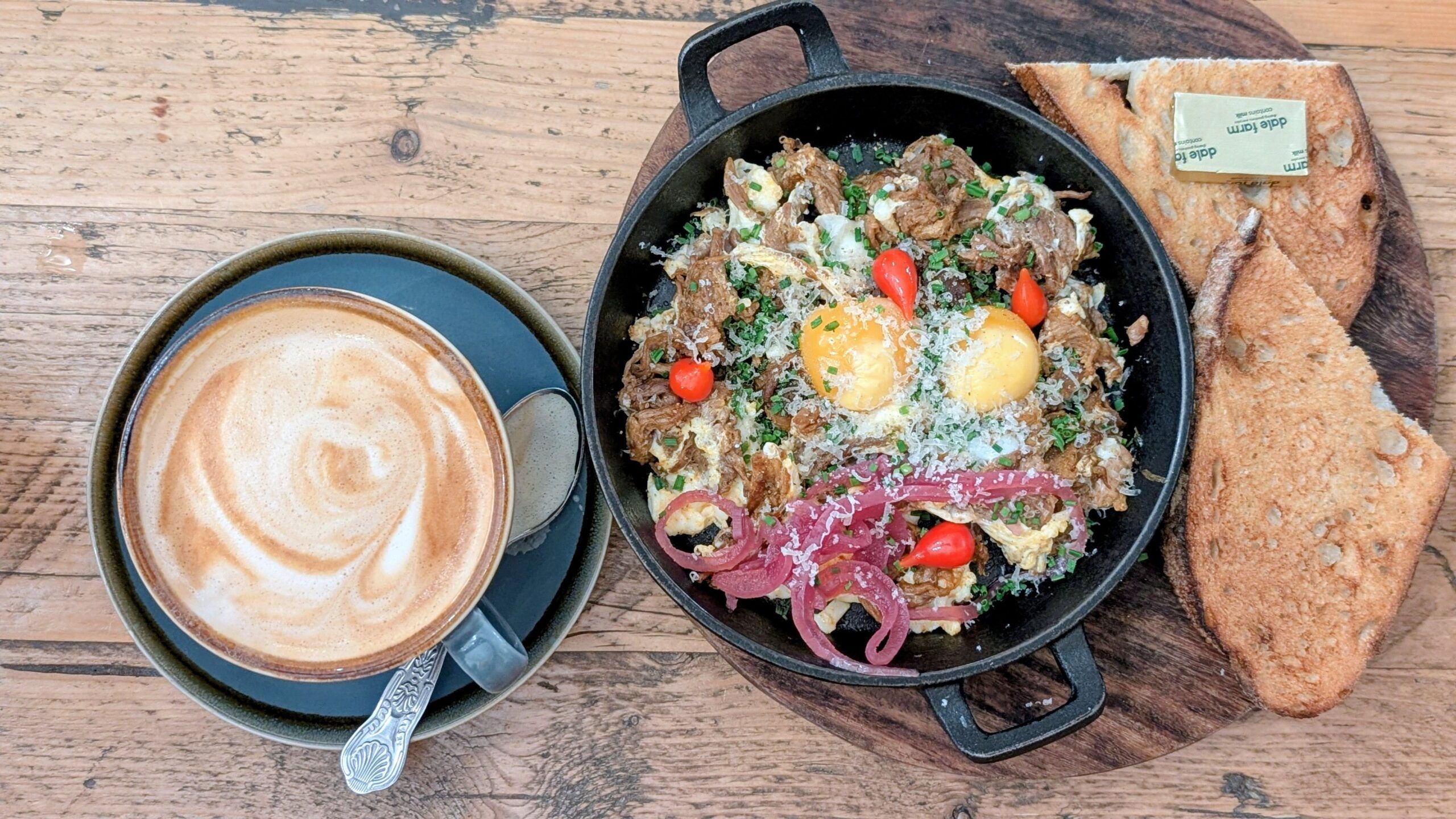 Eggs with Beef Brisket