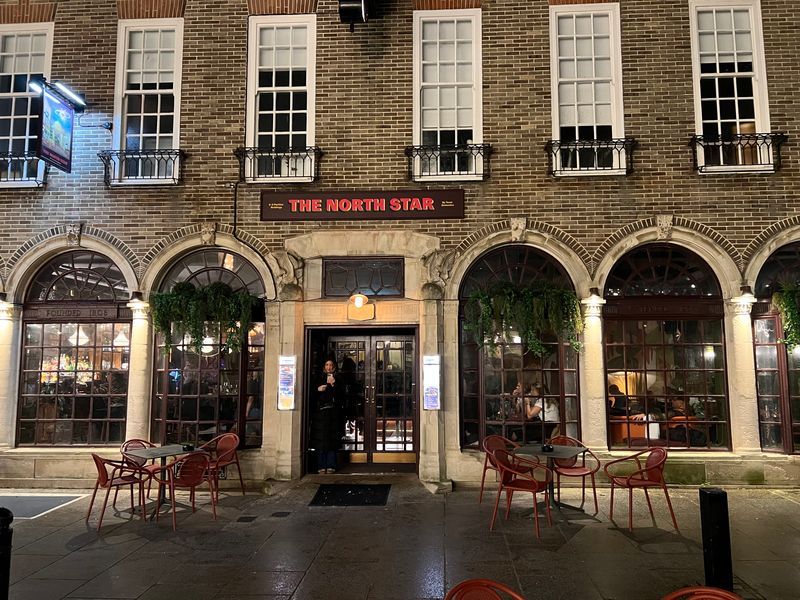 exterior shot of the North Star