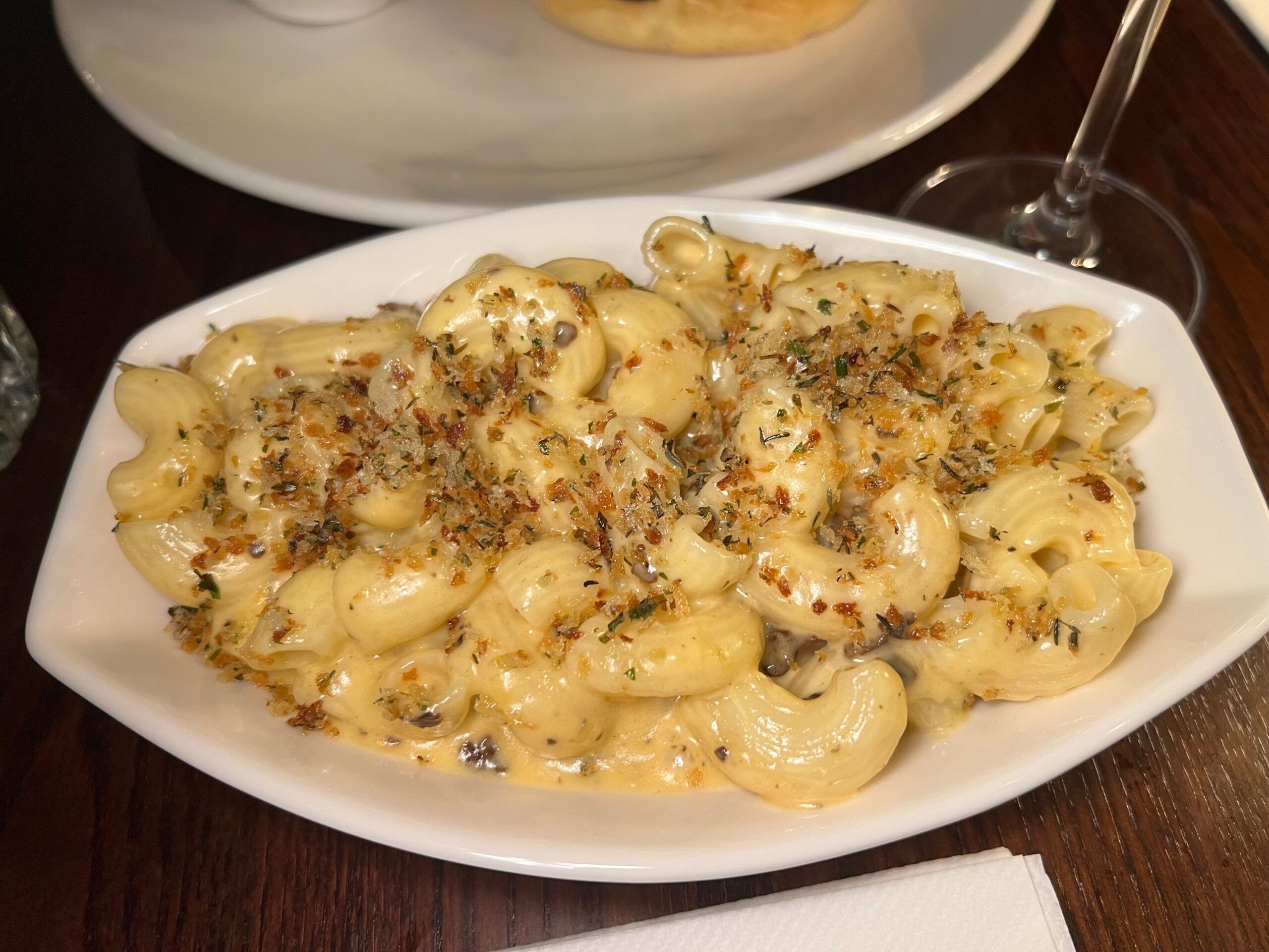 The truffle mac & cheese