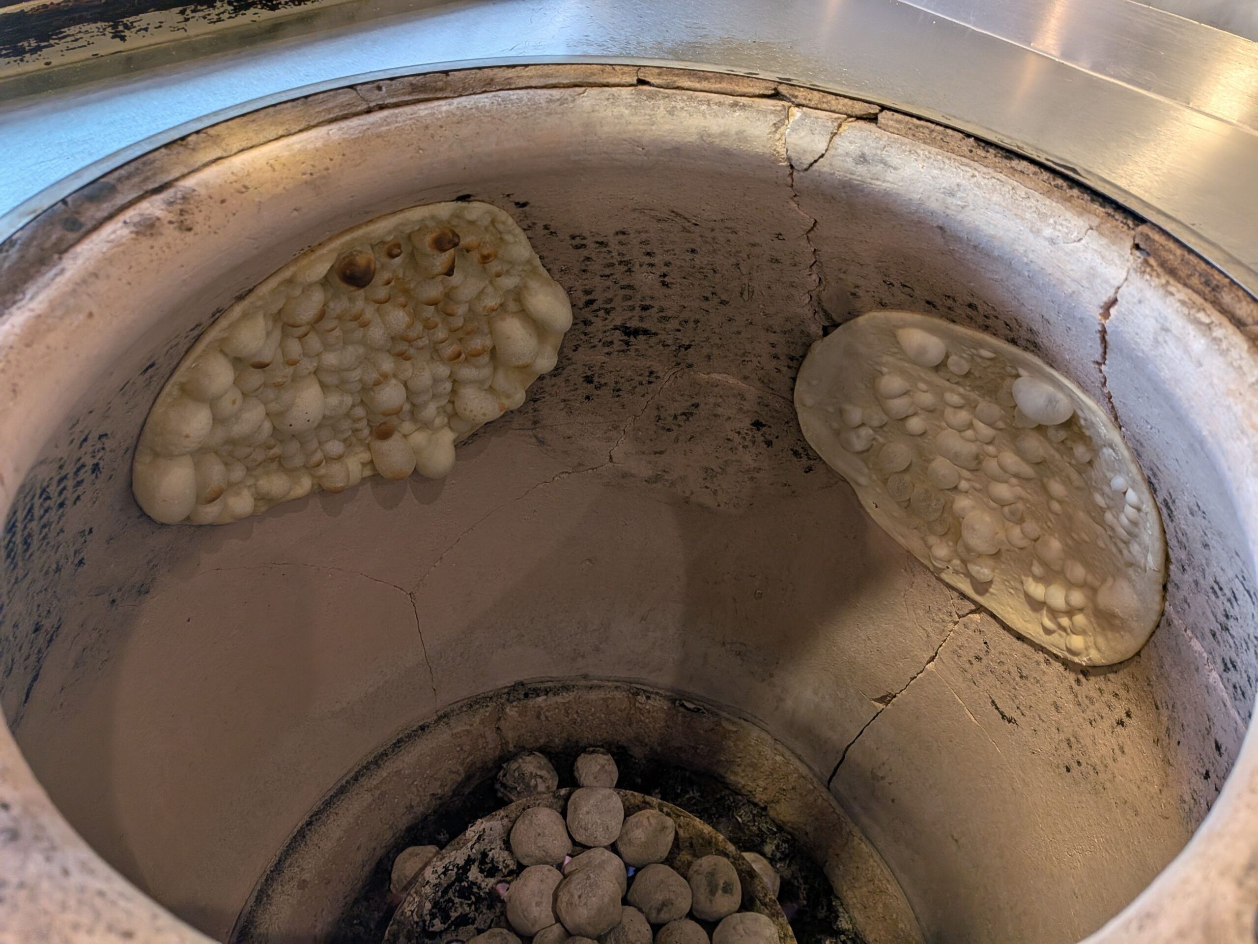 bread baking at Lavash