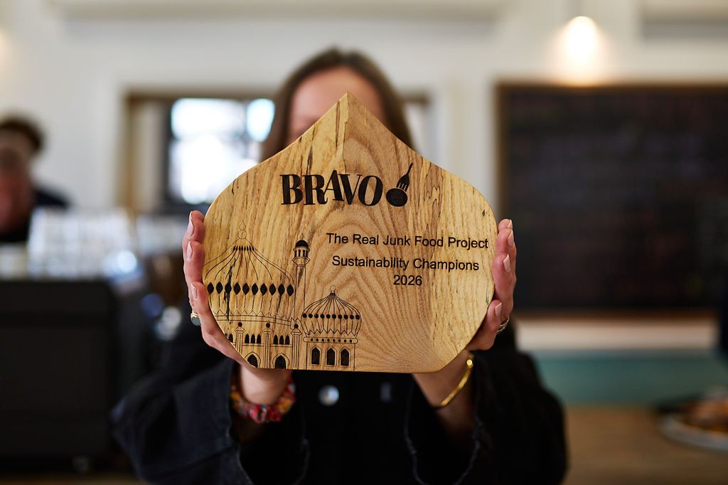 BRAVO Best Sustainability winner, The Real Junk Food Project.