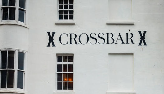 the exterior of Cross Bar in Brighton. women's only sports bar in Brighton