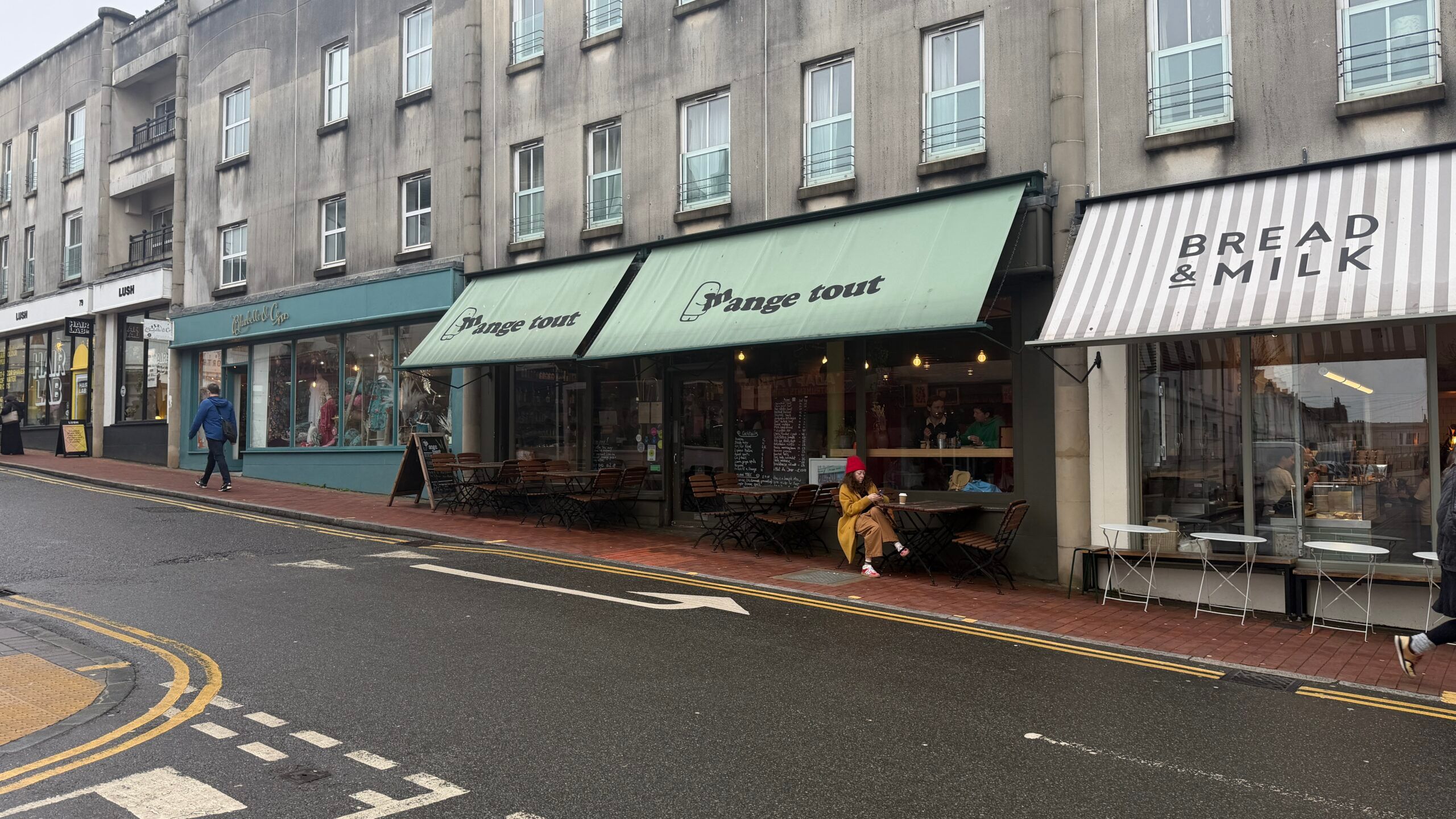 Mange Tout exterior shot of the venue