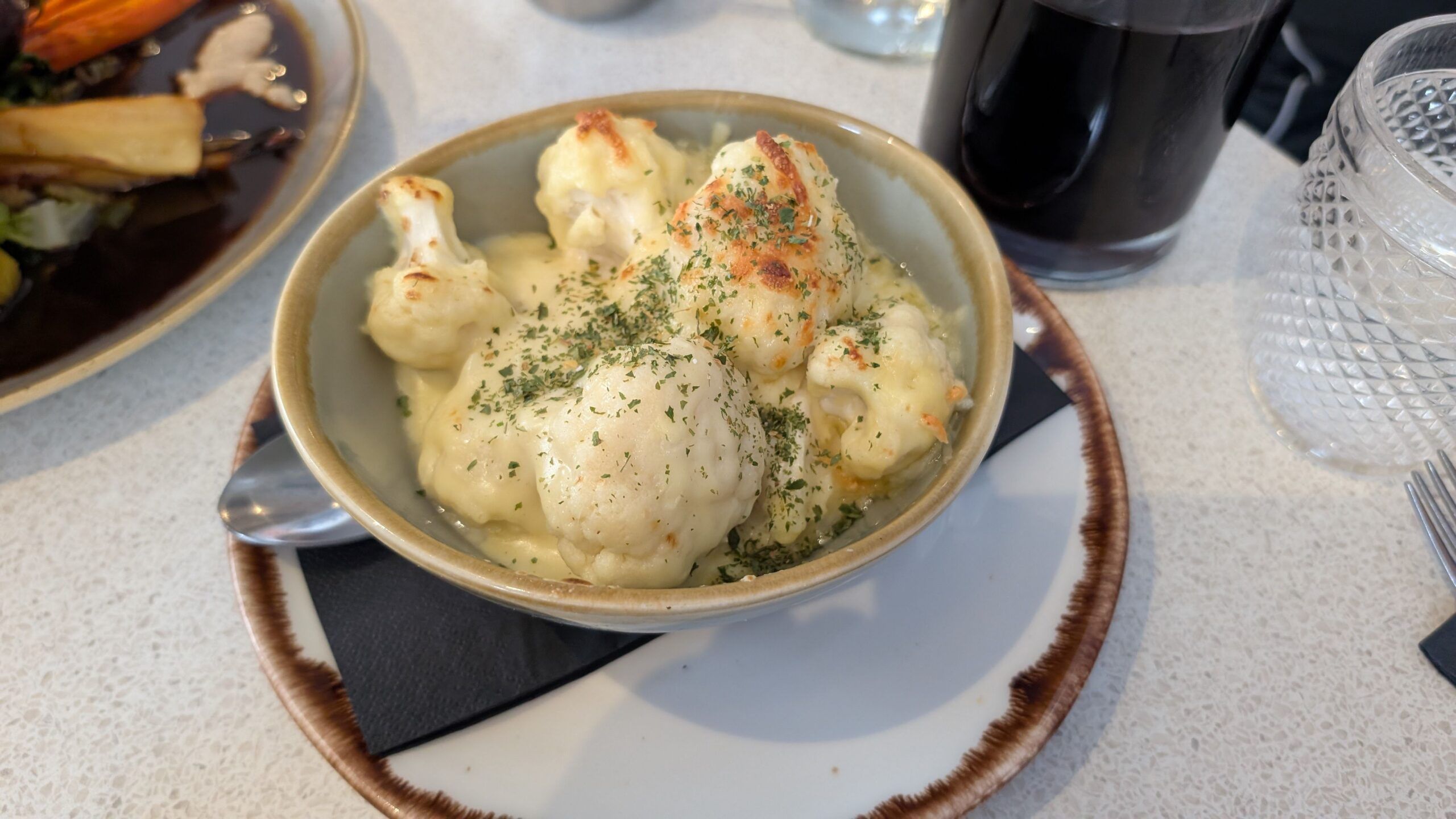 cauliflower cheese