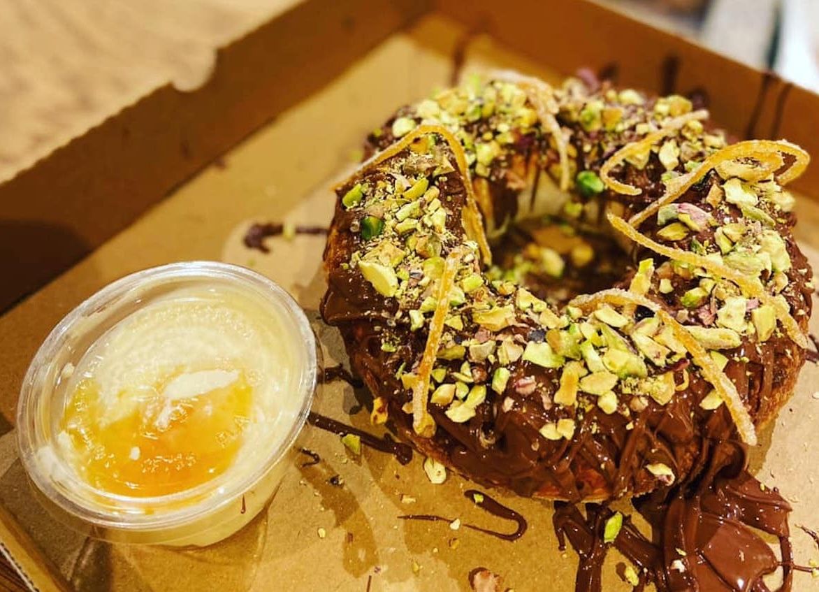 The Doughnut ONe - Signature desert at Wild Flour Pizza