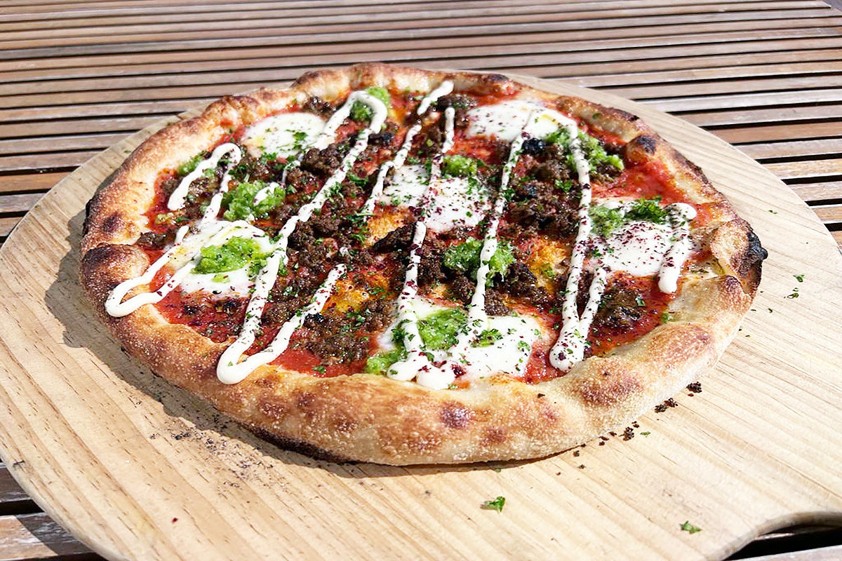The Lebanese One - Pizza at Wildflour pizza