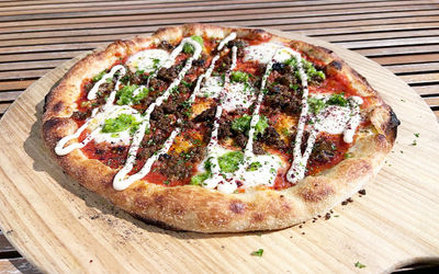 The Lebanese One - Pizza at Wildflour pizza
