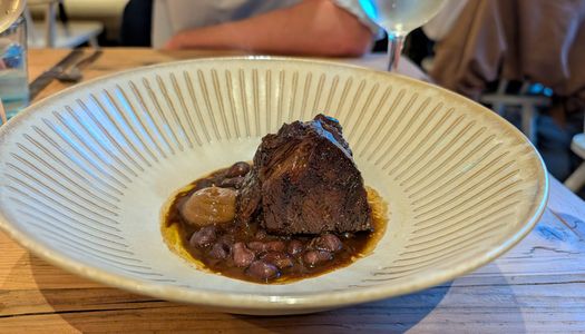 beef cheek braised in red wine