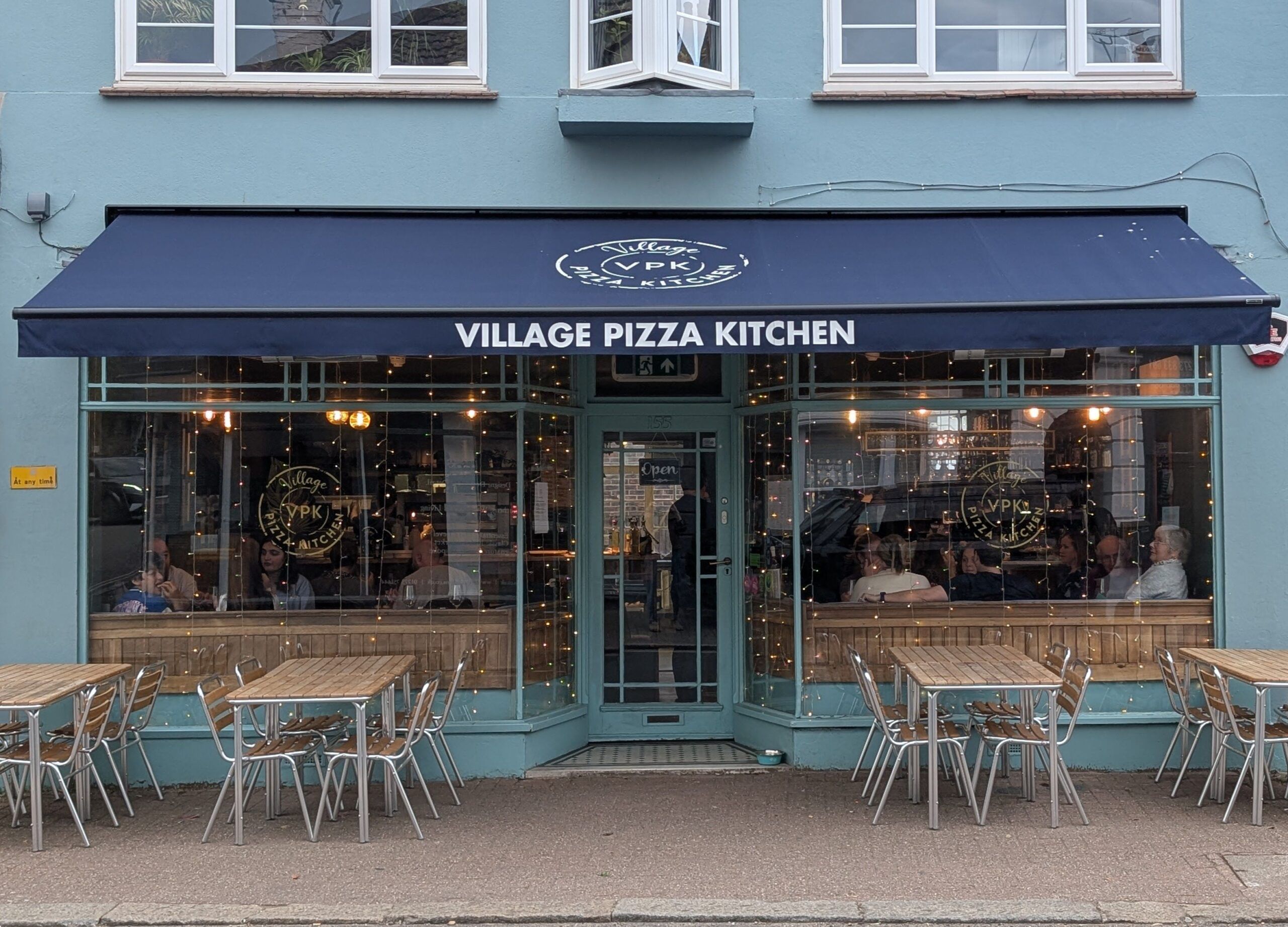 exterior shot of Village Pizza Kitchen 