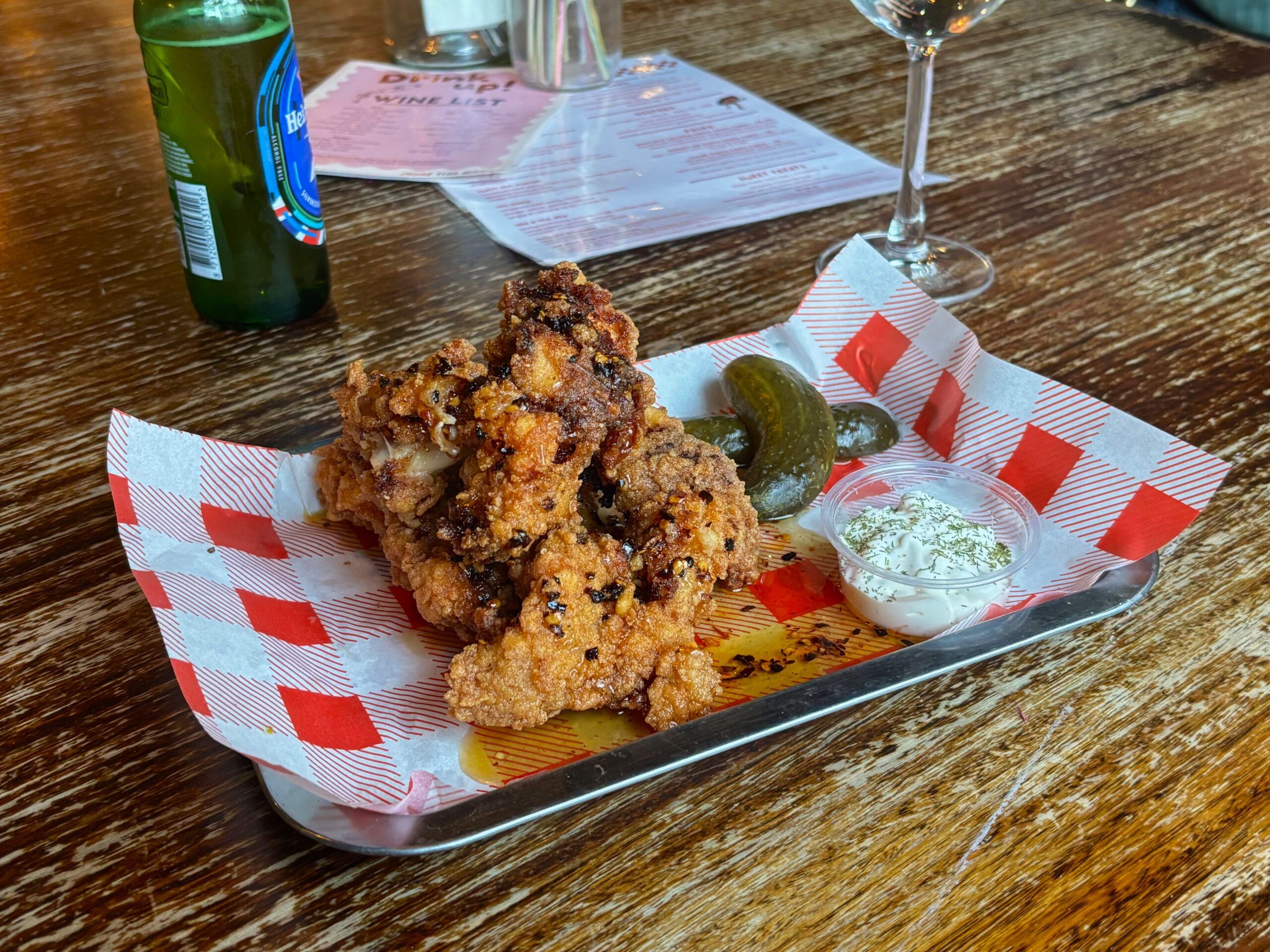 hot honey chicken tenders