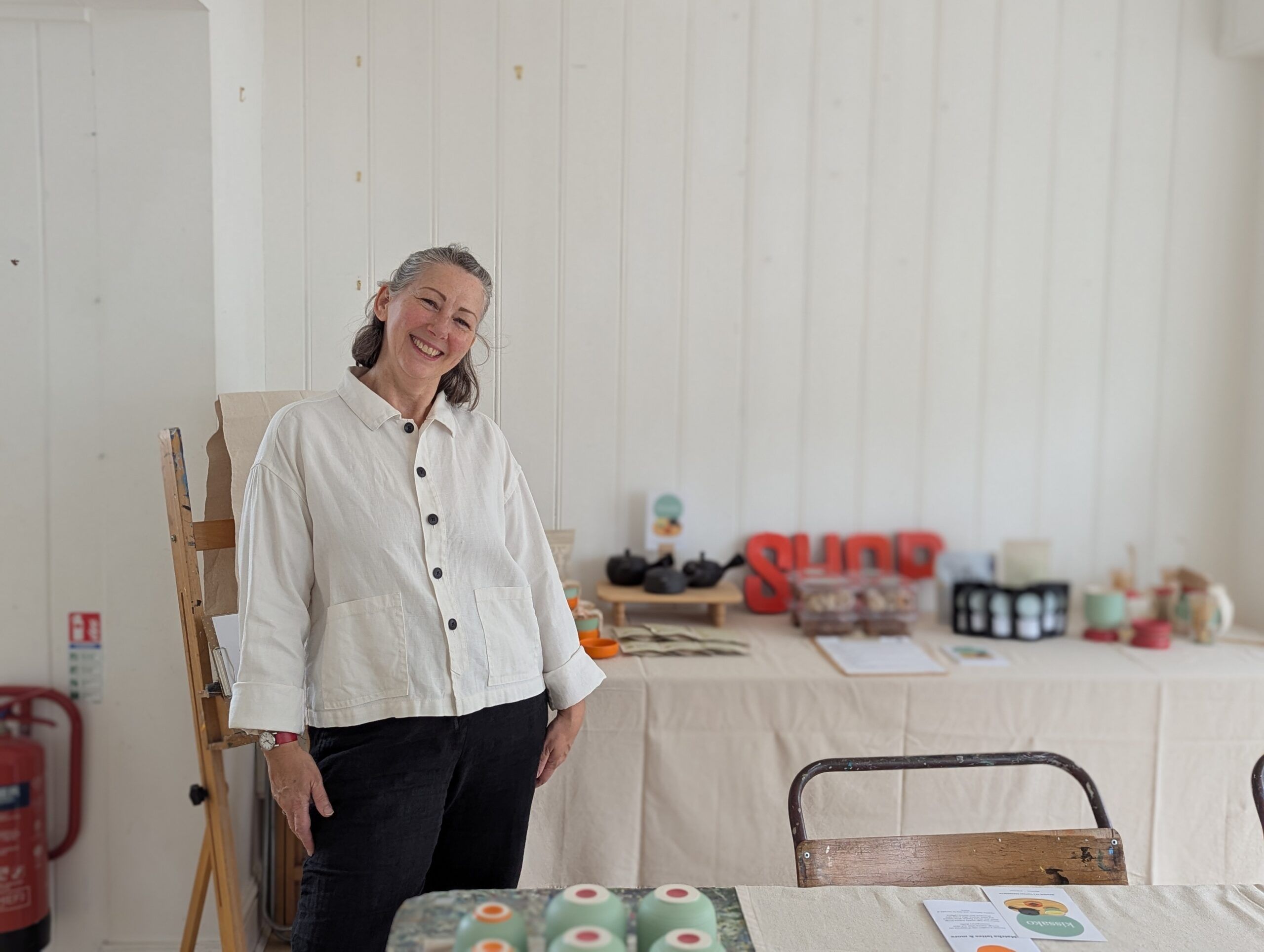 Julie Thomas at Kissako