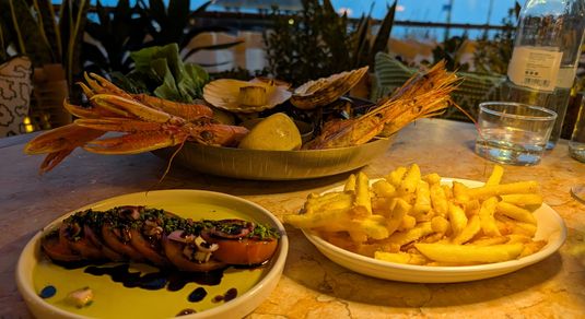 surf and turf sharing board