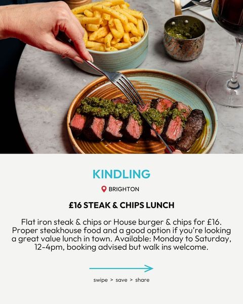 Food and Drink Offer - Kindling Steak Restaurant