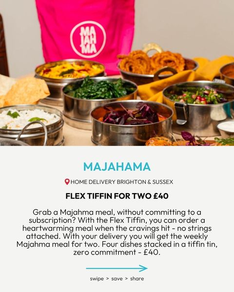 Majahma - Dood and Drink offer on Tiffin delivery