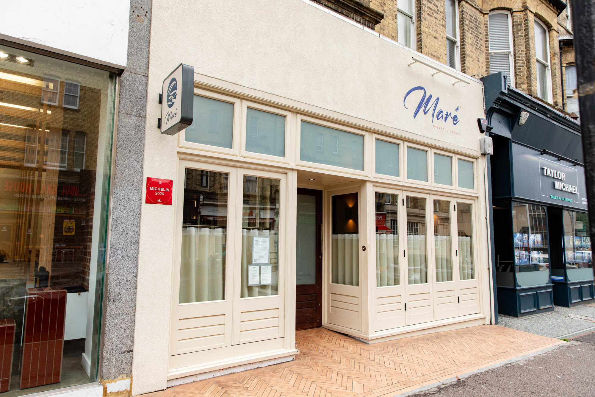 exterior shot of Mare restaurant in Brighton