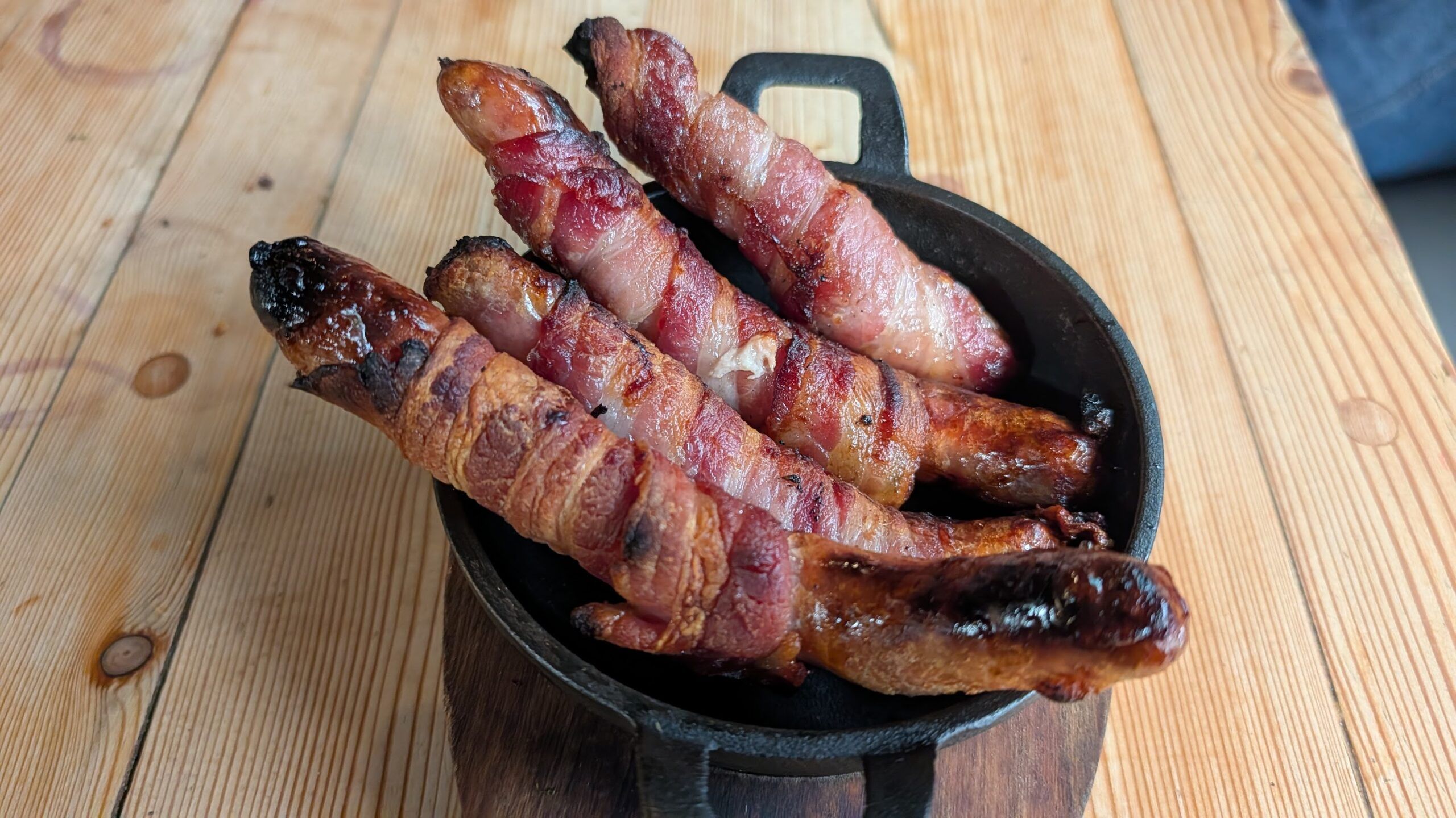 pigs in blankets at Embers