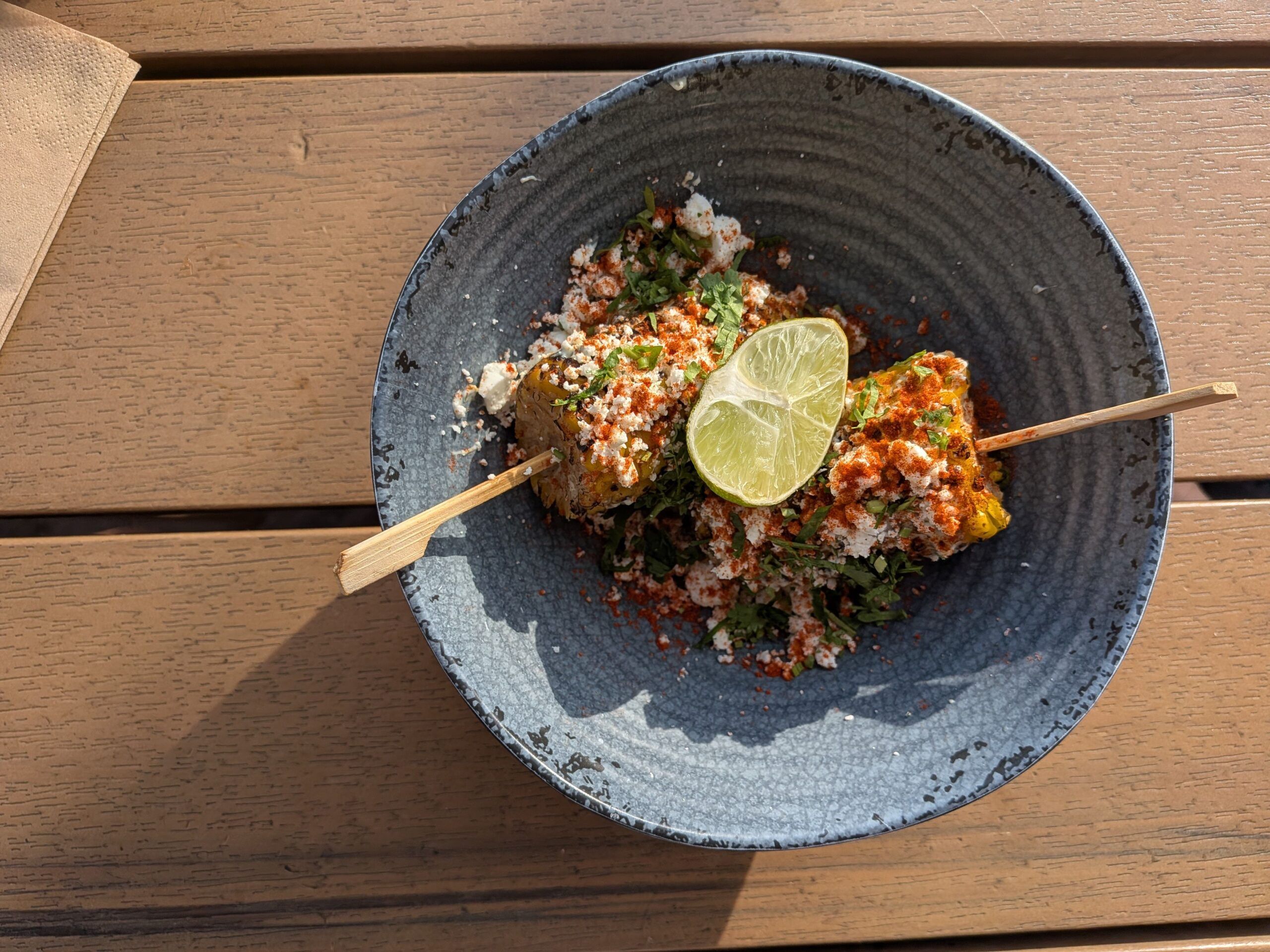 street corn from Saltio