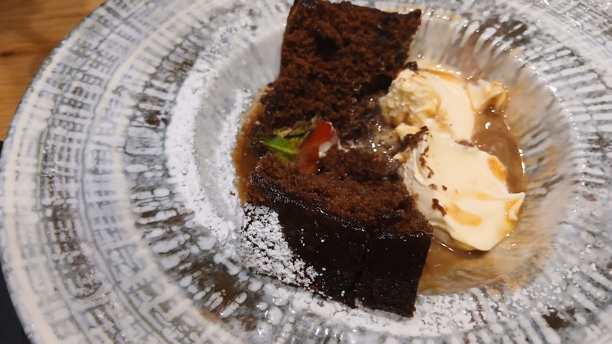 ginger sponge dessert