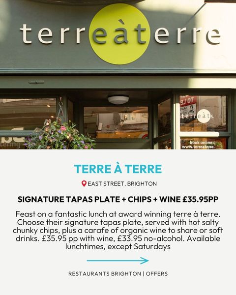 vegetarian set menu offer in brighton at stem