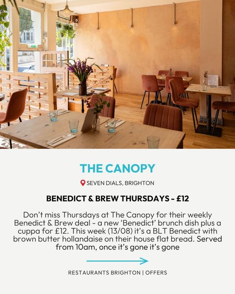 The Canopy brunch offer
