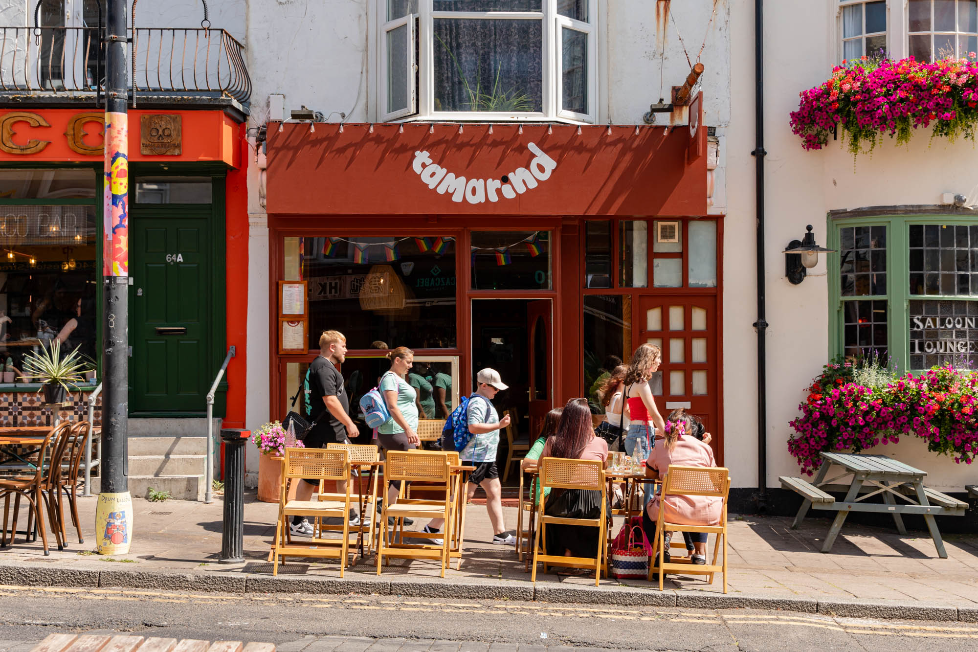 exteriror shot of the Tamarind restaurant