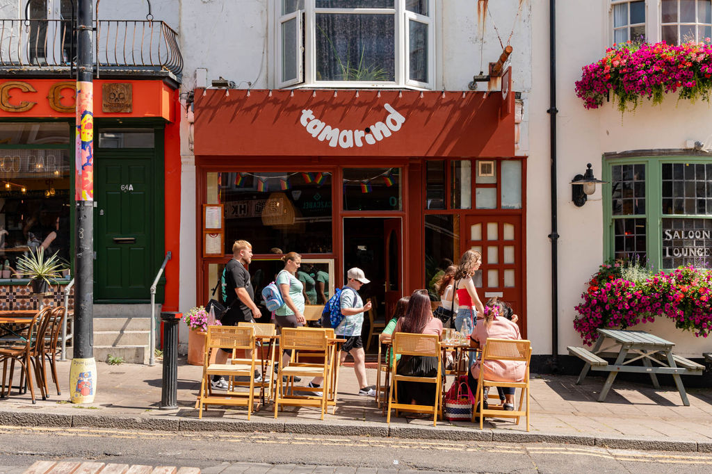 exteriror shot of the Tamarind restaurant