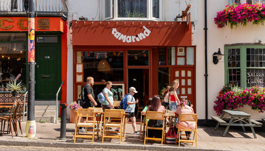 exteriror shot of the Tamarind restaurant