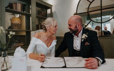 Sean & Leicsa, Wingrove House wedding