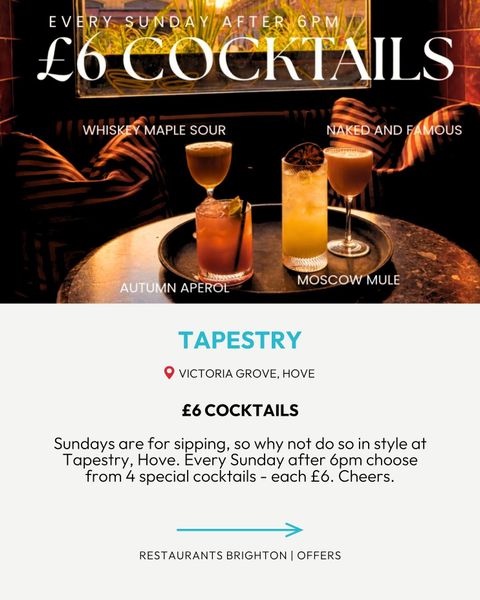 restaurant offers in Brighton