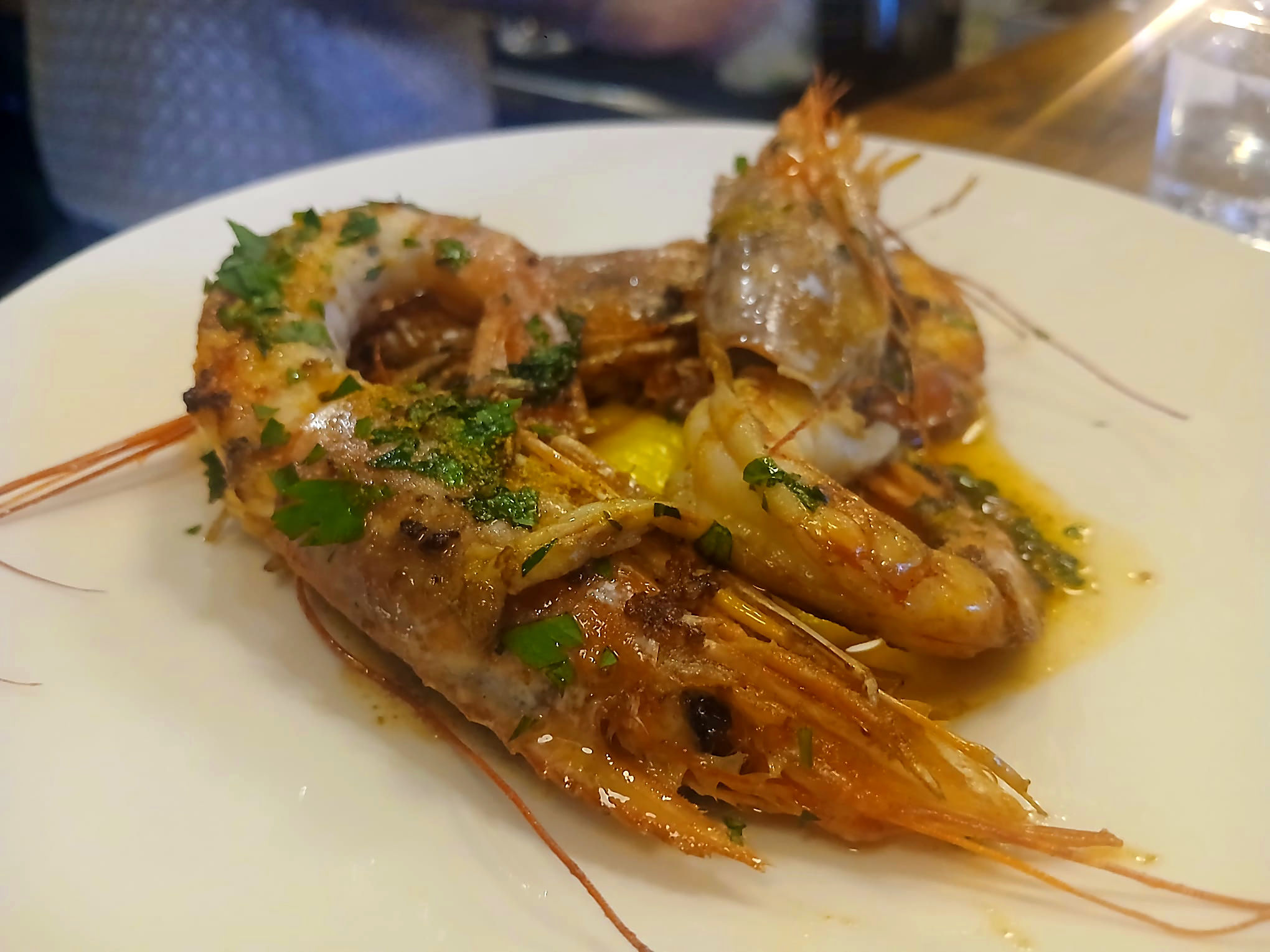 prawns main dish