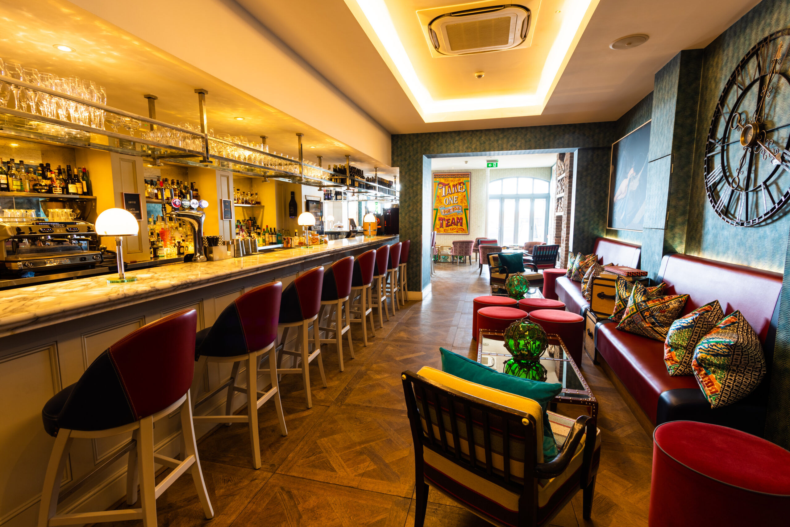 interior shot of the Harbar Brighton